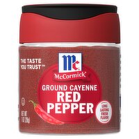 McCormick Ground Cayenne Red Pepper, 1 oz, 1 Ounce