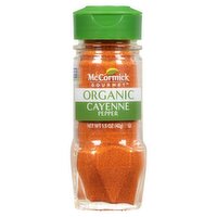 McCormick Gourmet Organic Cayenne Pepper, 1.5 oz