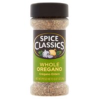 Spice Classics Whole Oregano, 0.87