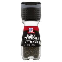 McCormick Black Peppercorn Adjustable Grinder, 1 oz