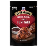 McCormick Grill Mates 7 Spice Teriyaki 30 Minute Marinade, 5 oz, 5 Ounce