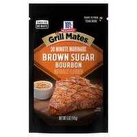 McCormick Grill Mates Brown Sugar Bourbon Single Use Marinade, 5 oz