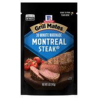 McCormick Grill Mates 30 Minute Marinade Montreal Steak, 5 oz