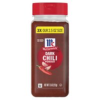 McCormick Dark Chili Powder, 7.5 oz, 7.5 Ounce