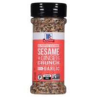 McCormick Sesame + Ginger Crunch with Garlic All Purpose Seasoning, 4.77 oz