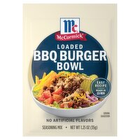 McCormick Loaded BBQ Burger Bowl Seasoning Mix, 1.25 oz