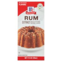 McCormick Rum Extract, 1 fl oz, 1 Fluid ounce