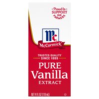 McCormick Pure Vanilla Extract, 4 fl oz, 4 Fluid ounce