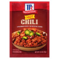 McCormick Hot Chili Seasoning Mix, 1.25 oz, 1.25 Ounce