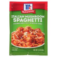 McCormick Italian Mushroom Spaghetti Sauce Mix, 1.5 oz