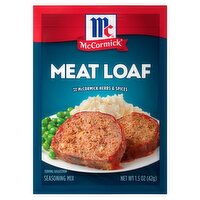 McCormick Meat Loaf Seasoning Mix, 1.5 oz, 1.5 Ounce