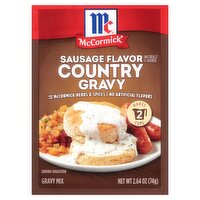 McCormick Sausage Flavor Country Gravy Mix, 2.64 oz