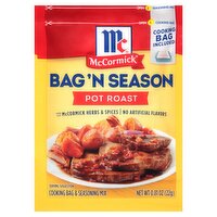 McCormick Bag 'n Season Pot Roast Cooking Bag & Seasoning Mix, 0.81 oz