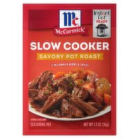 McCormick Slow Cooker Savory Pot Roast Seasoning Mix, 1.3 oz, 1.3 Ounce