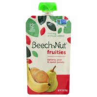 Beech-Nut Fruities Banana, Pear & Sweet Potato Baby Food, Stage 2, from About 6 Months, 3.5 oz