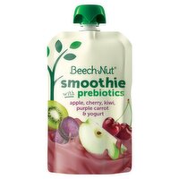 Beech-Nut Smoothie with Prebiotics Baby Food, Toddlers, 12+ Months, 3.5 oz