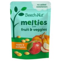 Beech-Nut Apple & Pumpkin Melties with Fruit & Veggies Baby Food, Stage 3, 1 oz