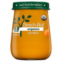 Beech-Nut Organics Pumpkin Baby Food, Stage 1, 4 Months+, 4 oz