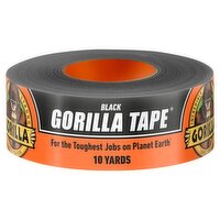 Gorilla Black Gorilla Tape, 1.88 in. x 10 yd.