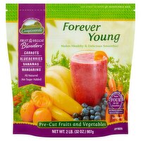 Campoverde Forever Young Pre-Cut Fruits and Vegetables Blenders, 32 oz