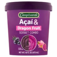 Campoverde Açaí & Dragon Fruit Sorbet Combo, 16 fl oz