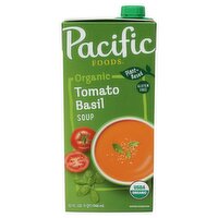 Pacific Foods Organic Tomato Basil Soup, 32 fl oz, 31.98 Fluid ounce