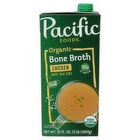 Pacific Foods Organic Chicken with Sea Salt Bone Broth, 32 fl oz