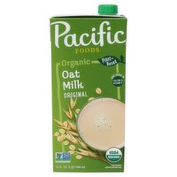 Pacific Foods Organic Original Oat Milk, 32 fl oz, 32 Fluid ounce