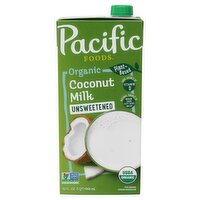 Pacific Foods Pacific Foods Organic Unsweetened Coconut Milk, 32 fl oz, 1 Quart 