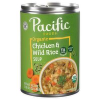 Pacific Foods Organic Chicken & Wild Rice Soup, 16.3 oz