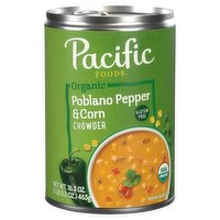 Pacific Foods Organic Poblano Pepper & Corn Chowder, 16.3 oz