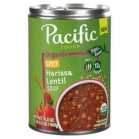 Pacific Foods Organic Spicy Harissa Lentil Soup, 16.3 oz