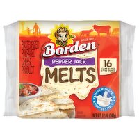 Borden Pepper Jack Cheese Melts, 16 count, 12 oz