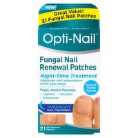 Opti-Nail Overnight Fungal Nail Treatment Renewal Patches, 21 count