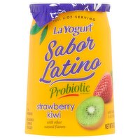 La Yogurt Sabor Latino Strawberry Kiwi Blended Lowfat Yogurt, 6 oz, 6 Ounce