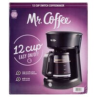 Mr. Coffee 12 Cup Switch Coffeemaker, 1 Each