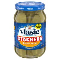 Vlasic Stackers Bread & Butter Pickles, 16 fl oz, 16 Fluid ounce