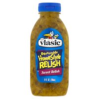 Vlasic Squeezable Homestyle Sweet Relish, 9 fl oz