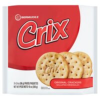 Bermudez Crix Original Crackers, 3.4 oz, 3 count