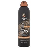 Australian Gold Broad Spectrum Continuous Spray Sunscreen, SPF 15, 6 oz