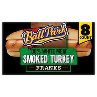 Ball Park White Meat Smoked Turkey Franks, 14 oz