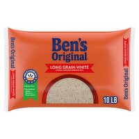 Ben's Original Long Grain White Original Enriched Parboiled Rice, 10 lb