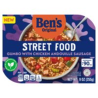 Ben's Original Street Food Gumbo with Chicken Andouille Sausage, 9 oz, 9 Ounce