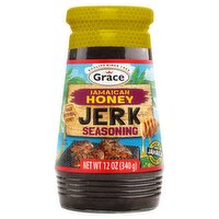 Grace Jamaican Honey Jerk Seasoning, 12 oz, 12 Ounce
