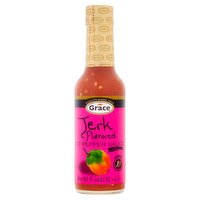 Grace Jerk Flavored Hot Pepper Sauce, 4.8 fl oz, 4.8 Fluid ounce