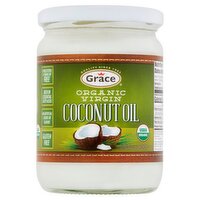 Grace Organic Virgin Coconut Oil, 16.9 fl oz, 16.9 Fluid ounce