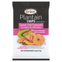 Grace Sweet Chili Flavored Plantain Chips, 2.5 oz