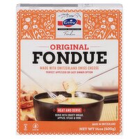 Emmi Original Fondue Cheese, 14 oz