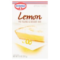 Dr. Oetker Lemon Pie Filling & Dessert Mix, 7.5 oz