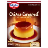 Dr. Oetker Créme Caramel Instant Dessert Mix, 3.7 oz, 3.7 Ounce
